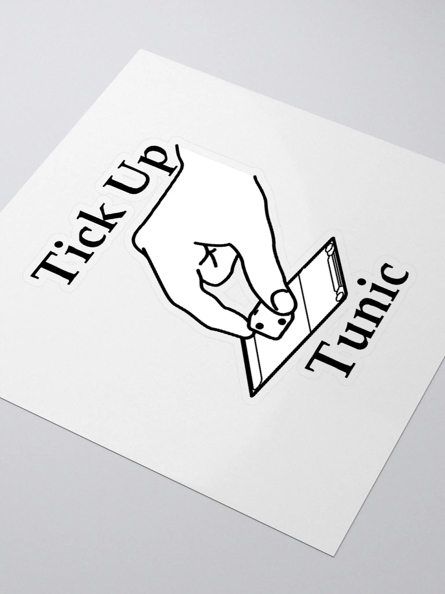 Tick Up Tunic Sticker product image (3)
