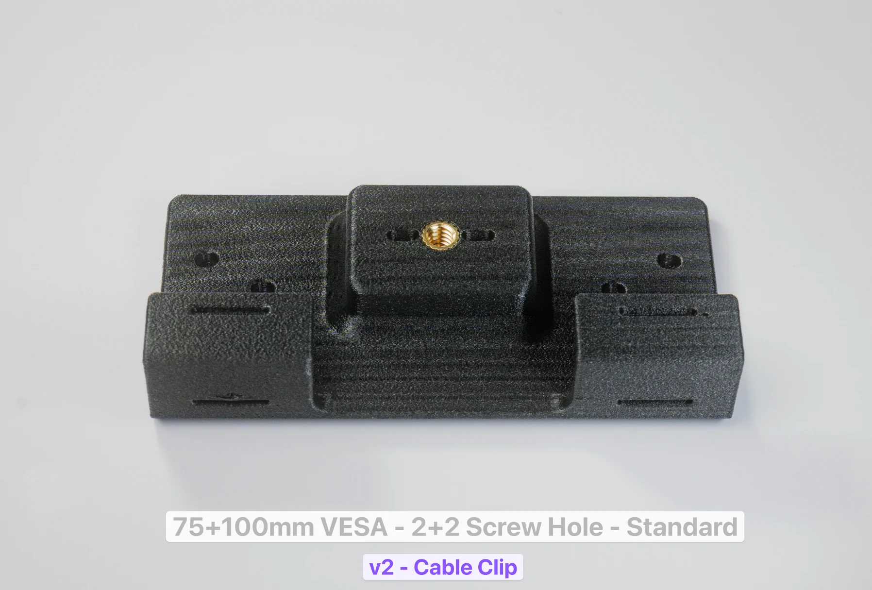 Portable Monitor 75+100mm VESA Adapter (2-Screw Version) product image (2)
