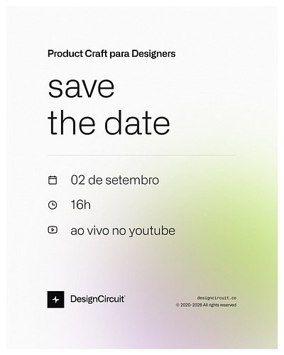 Tem treinamento novo chegando na DC… 👀

Product Craft para Designers

Já é aluno DC? Você tem condições especiais de inscriçã...