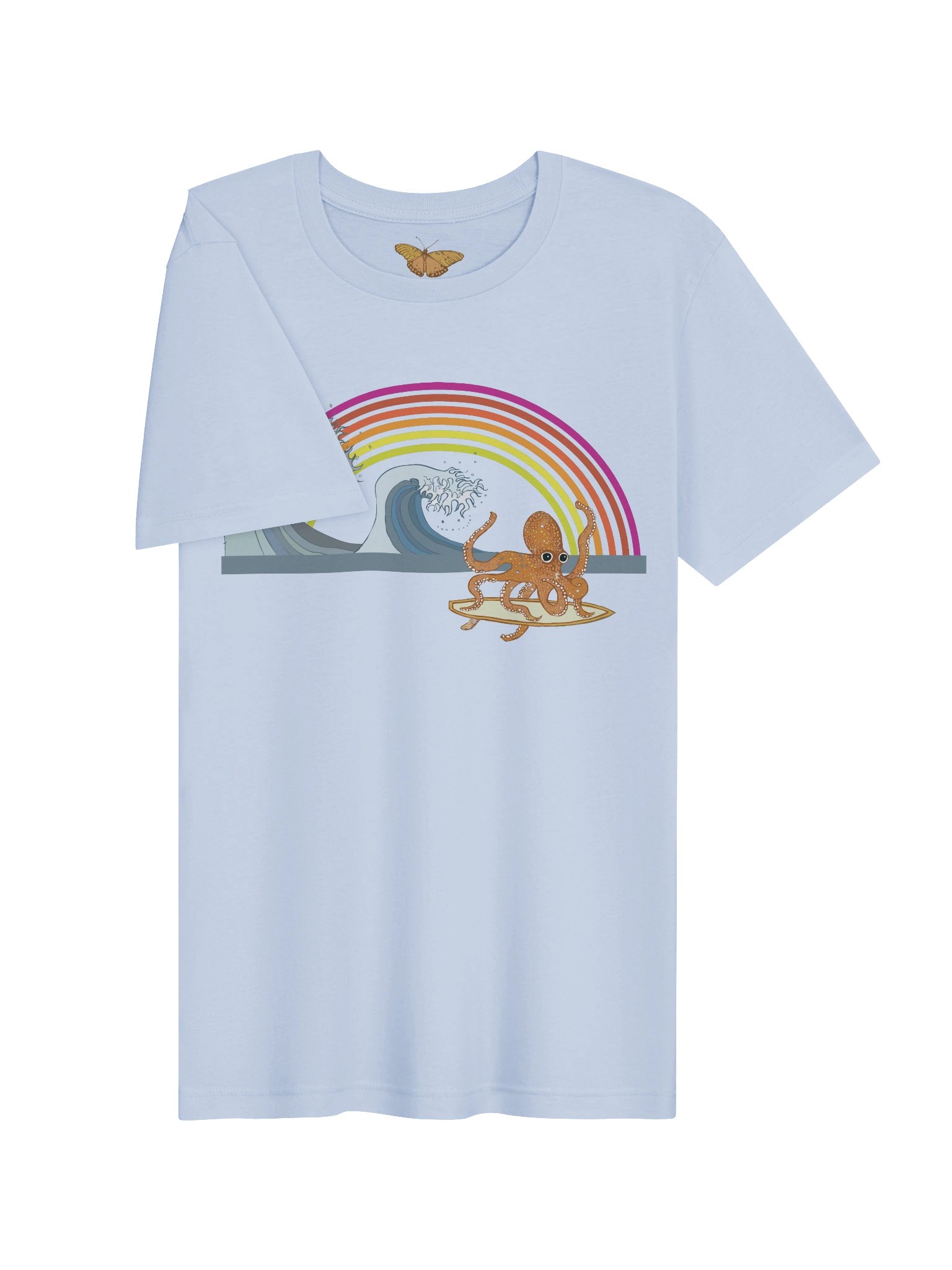 Octopus Wave Unisex T shirt product image (73)