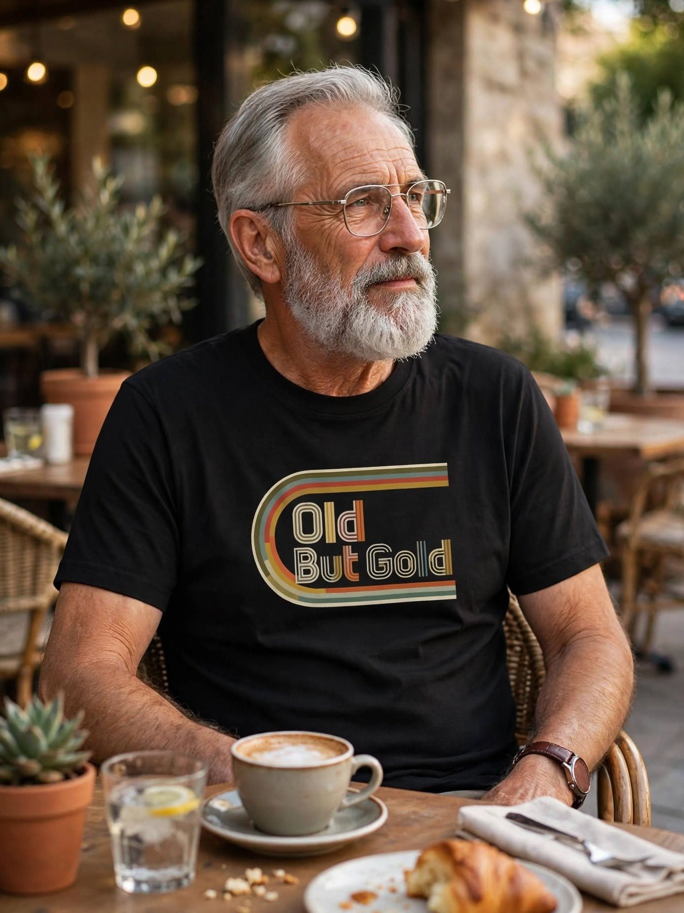 Old But Gold Retro Logo Tee product image (1)