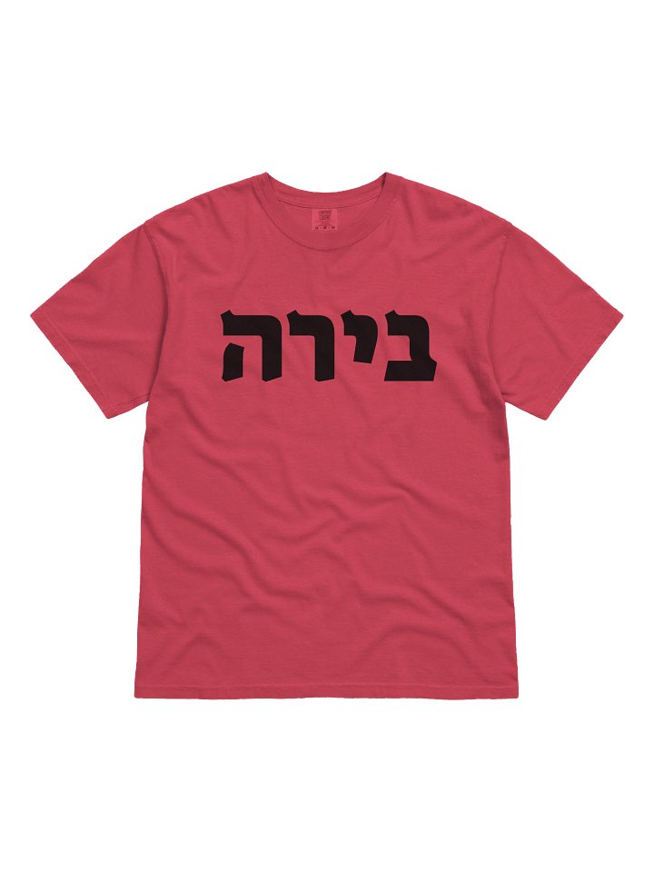 Beer in Hebrew Tee product image (7)