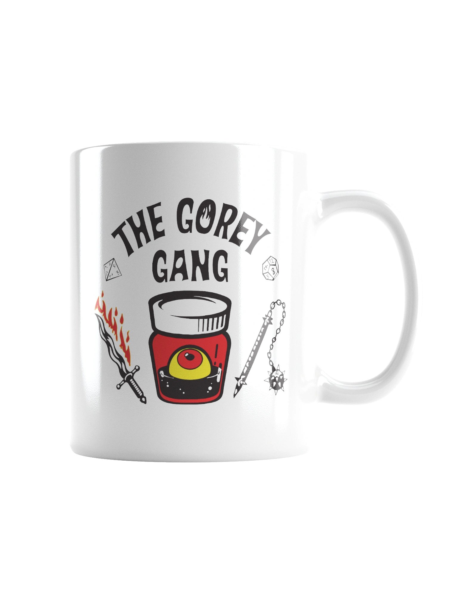 DnD Gang - White Glossy Mug product image (8)