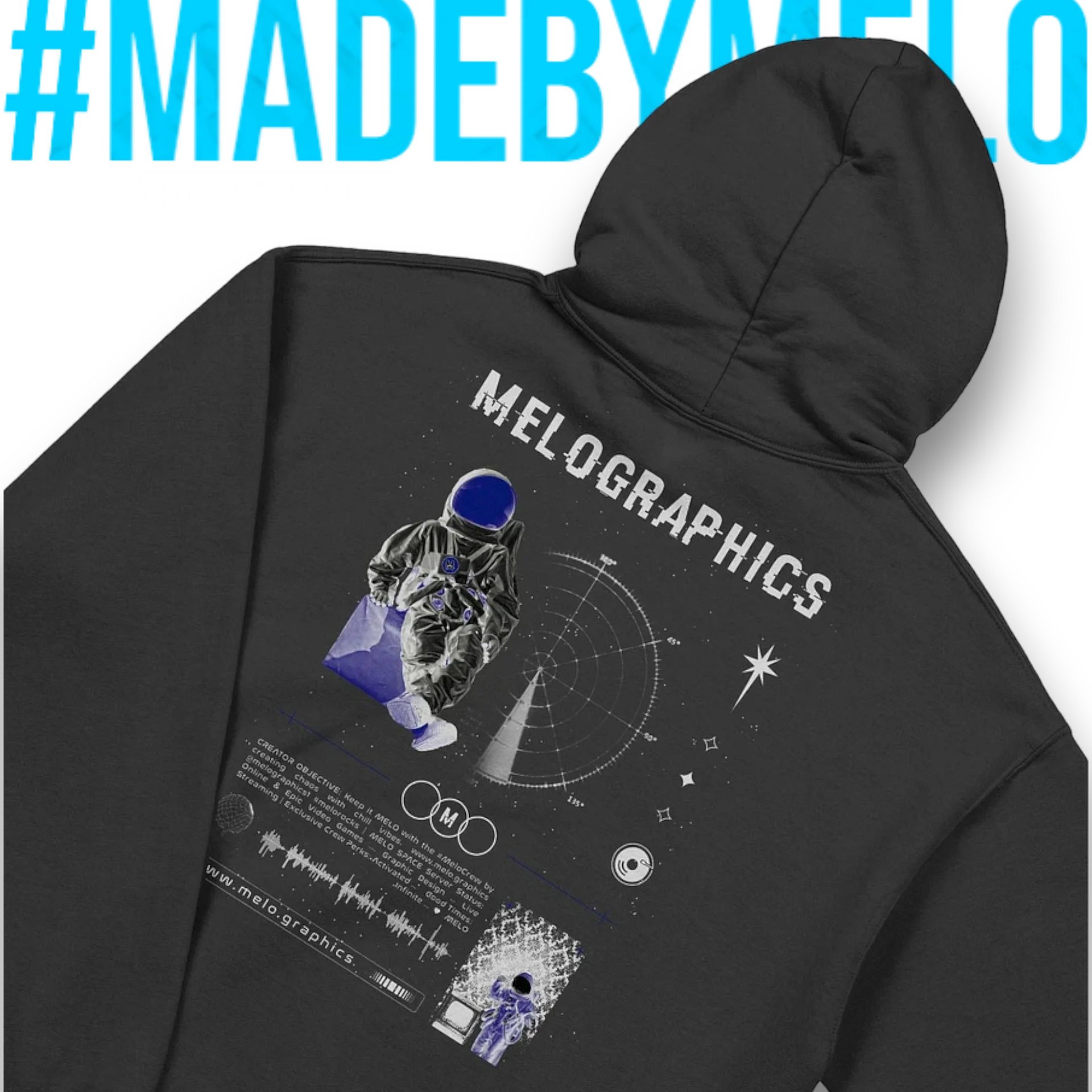Darkspace Style: Inverted - Basic Hoodie | #MadeByMELO product image (5)