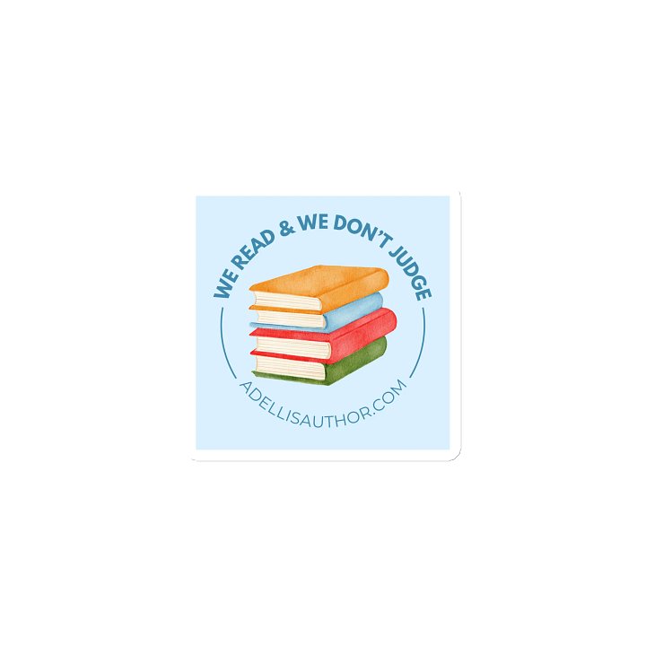 We Read & We Don't Judge Magnet product image (1)