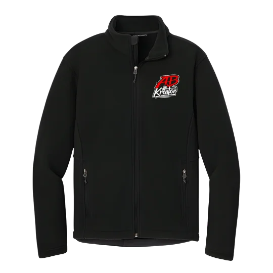 Signature Logo Embroidered Fleece Jacket product image (1)