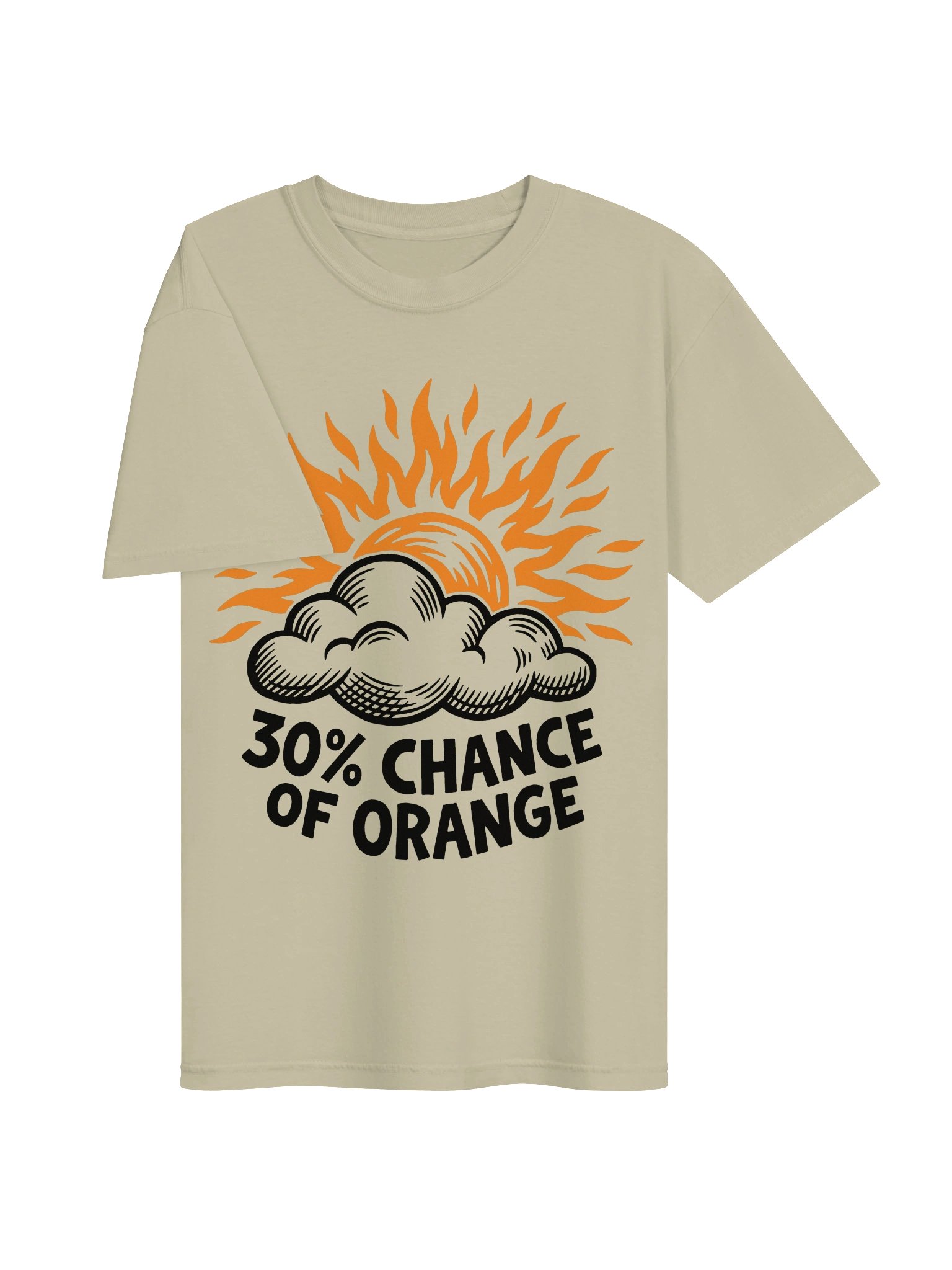 30% Chance of Orange Sunrise Tee product image (6)
