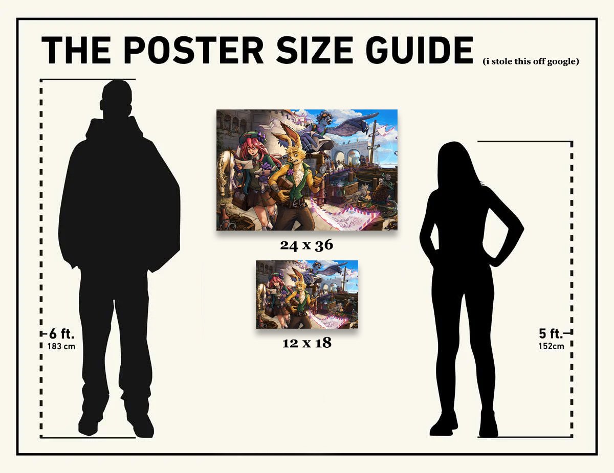 Dungeon Delivery Official Poster 💌 product image (3)