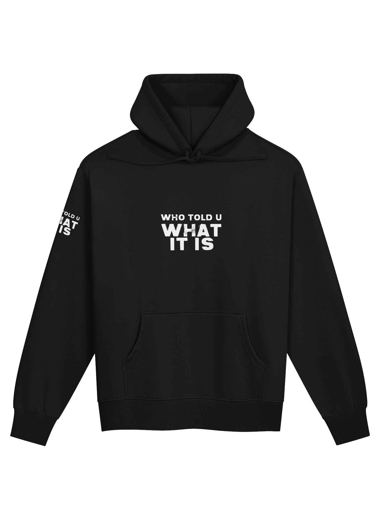 Who Told U Heavy Hoodie product image (1)