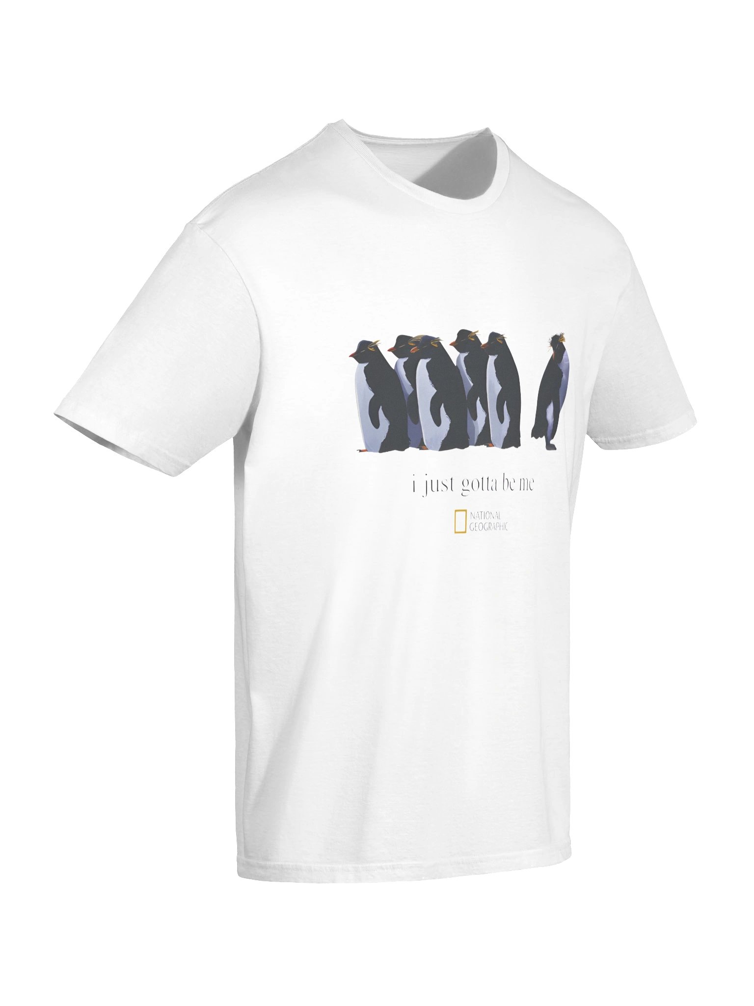 Just Gotta Be Me Nihilist Penguin T-Shirt product image (7)