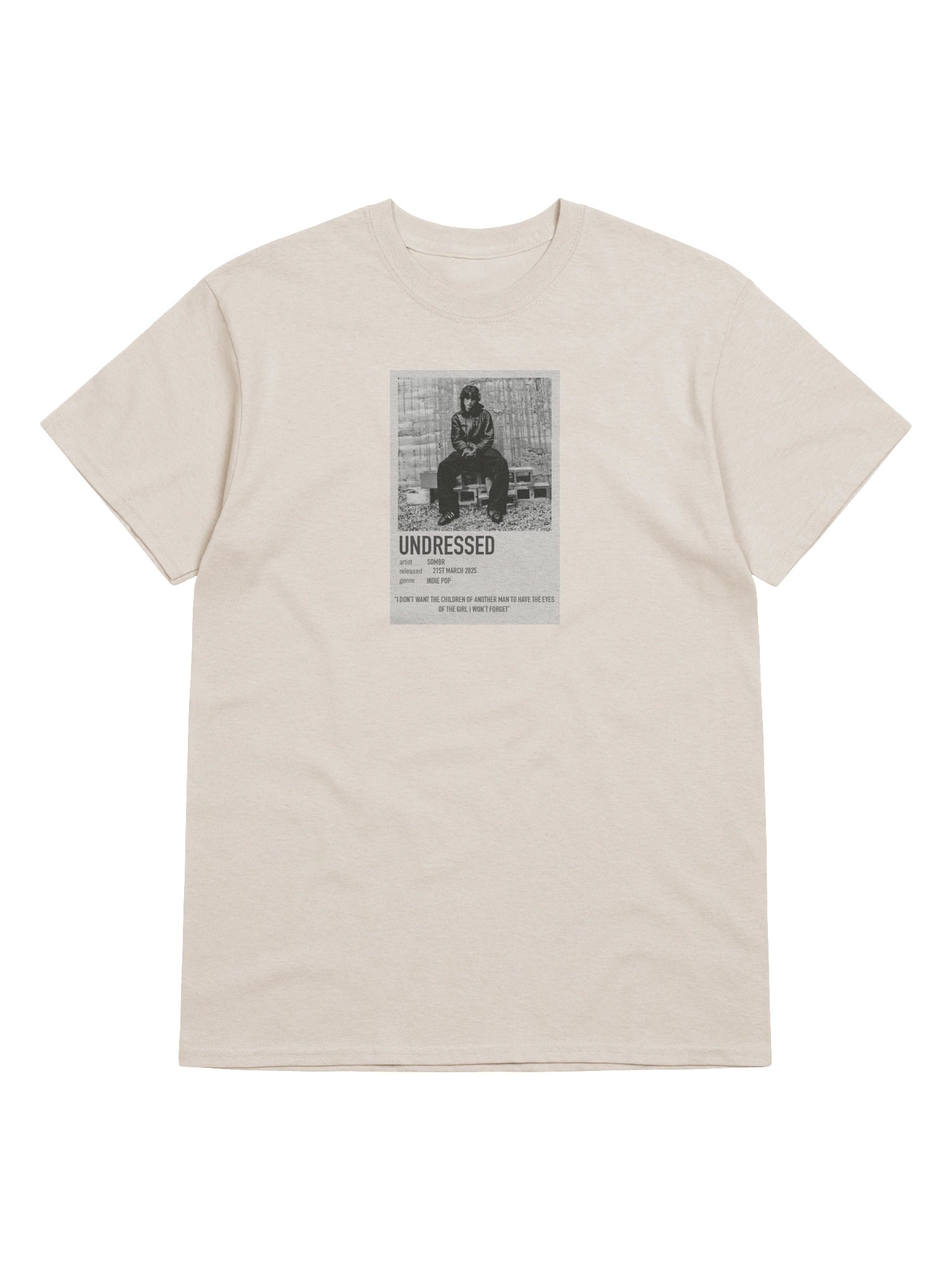 Undressed Sombr Tshirt product image (1)