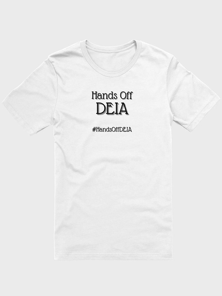 Hands Off DEIA, HOD (words only), Tee product image (1)