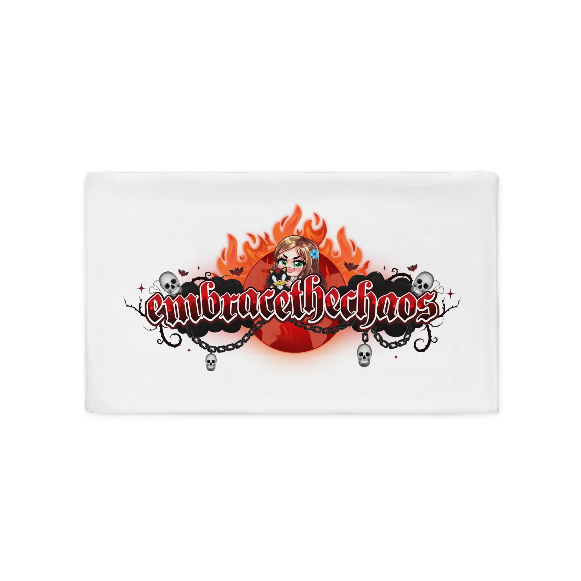Chaos Logo/Chibi All-Over Print Basic Pillow Case product image (2)