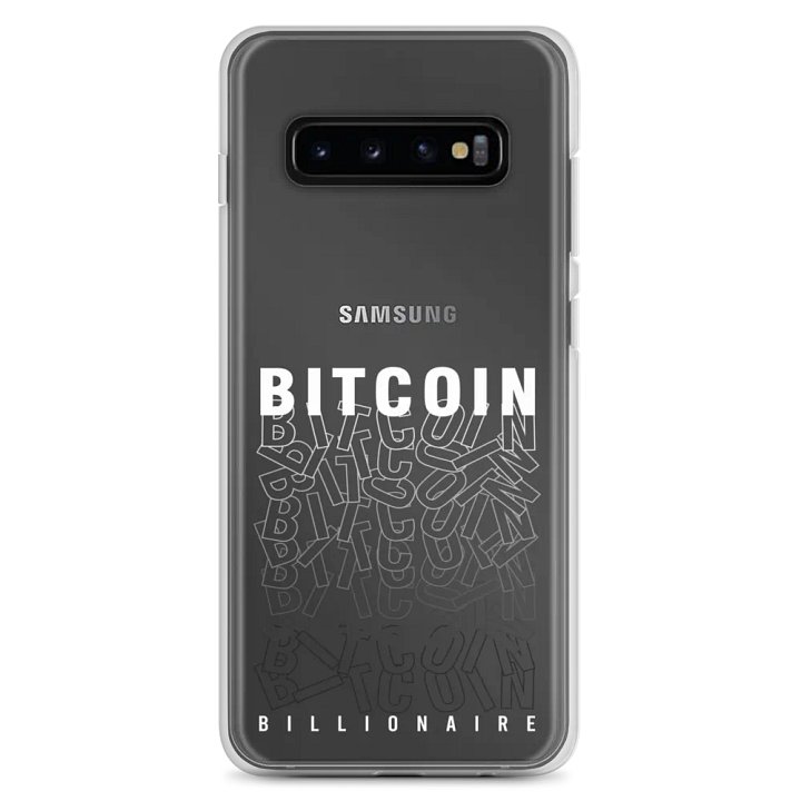 Crypto Layered Typography Samsung® Case product image (2)
