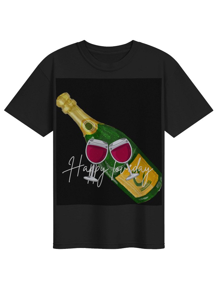 Happy Tuesday Wine Tee product image (1)