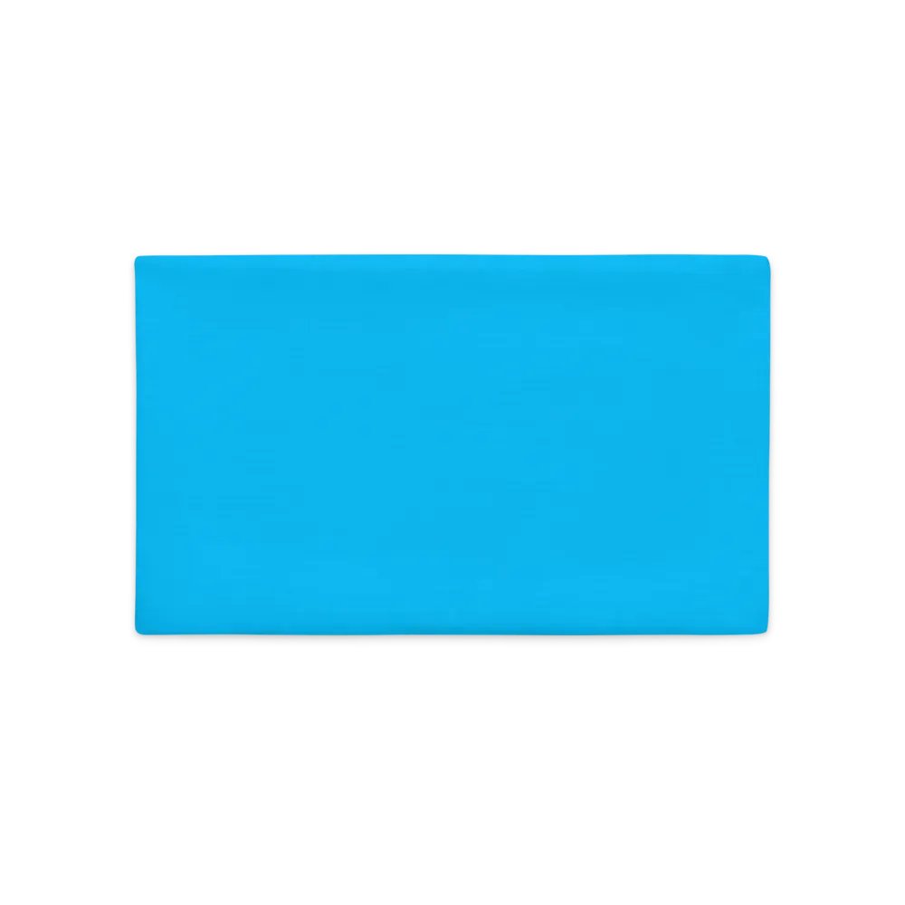 Blue Color Block Pillow Case product image (3)