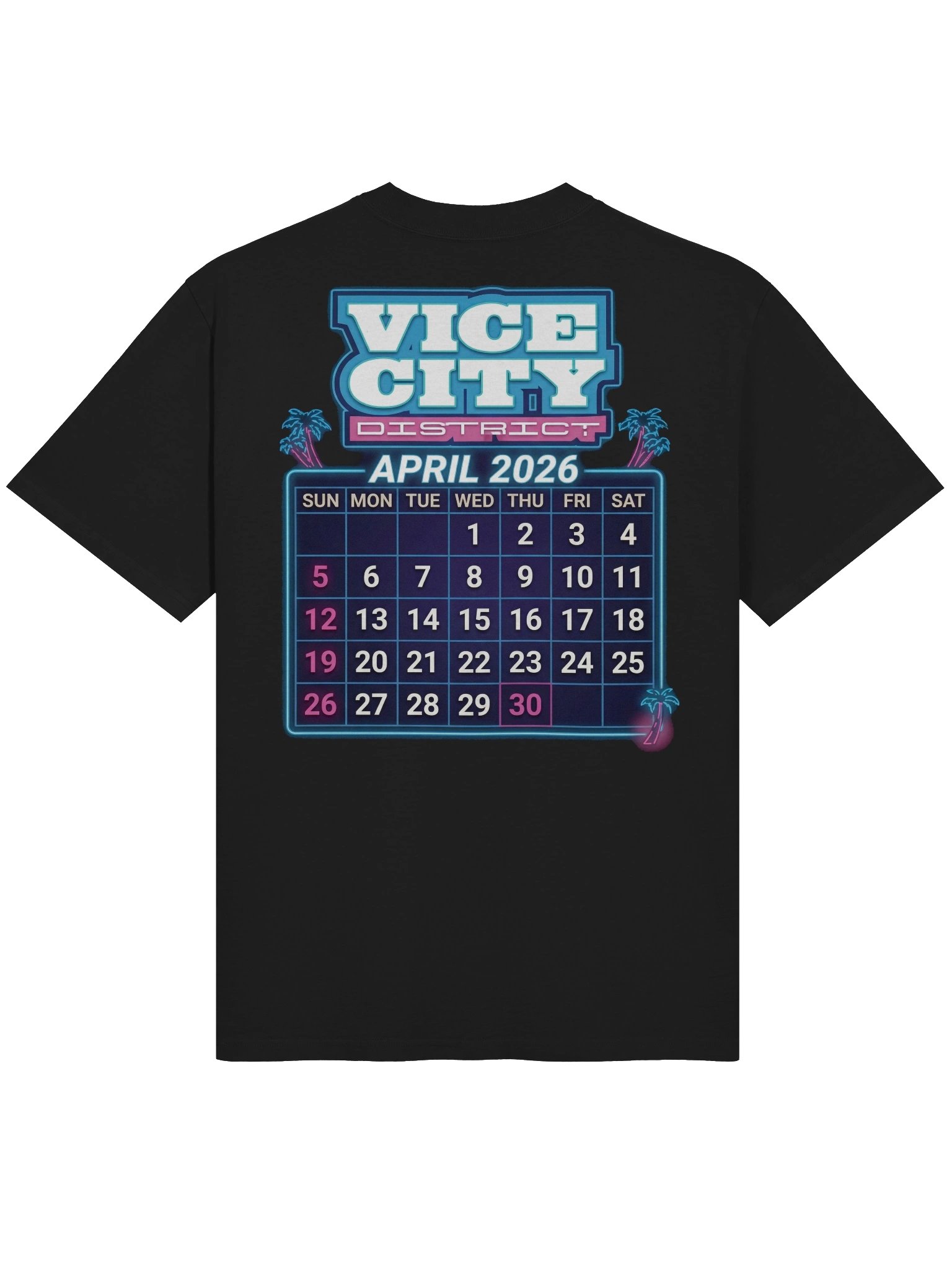 Vice City District April Tee product image (4)