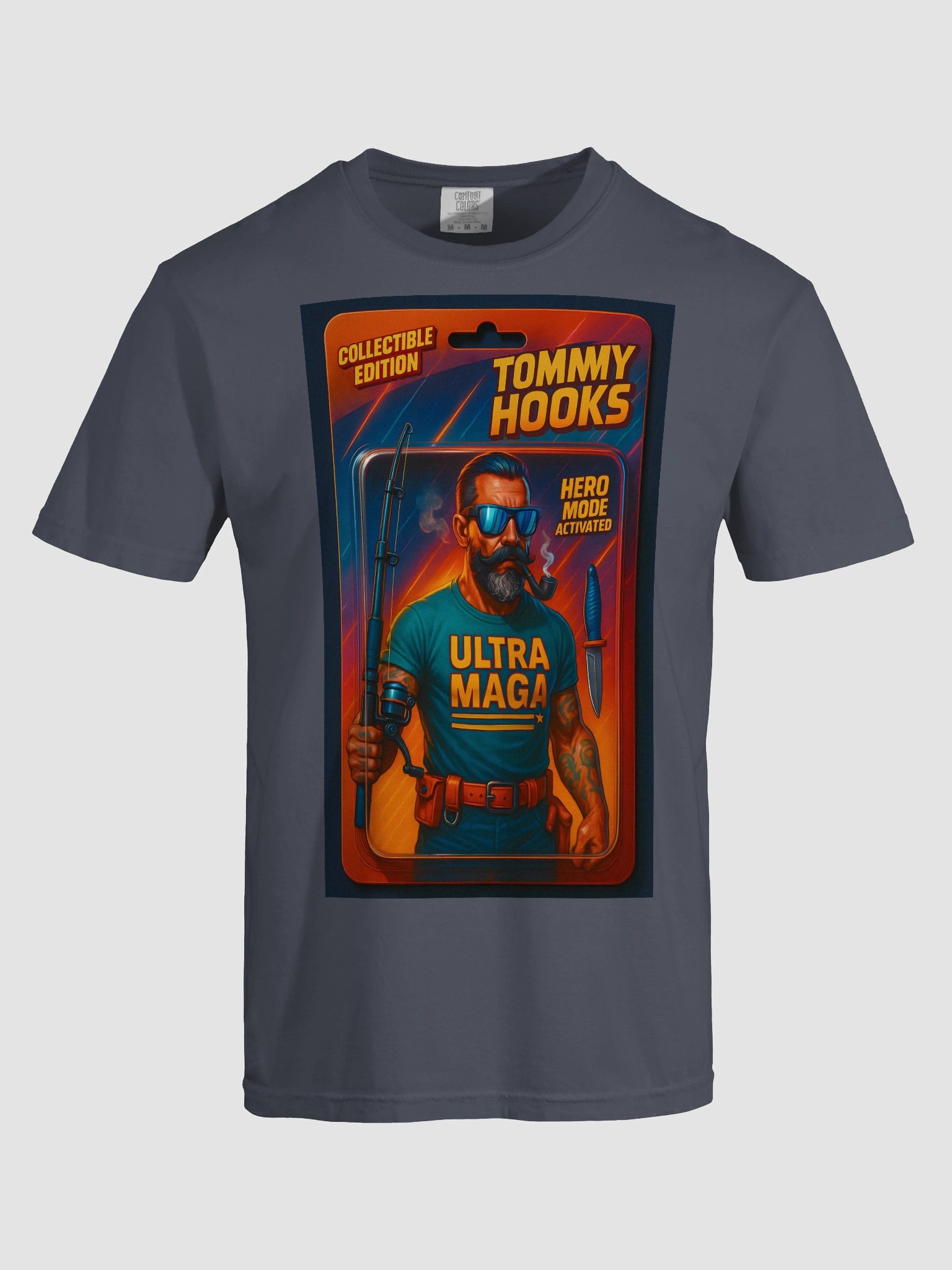 Hooks Ultra MAGA Fishing Hero T-Shirt product image (29)