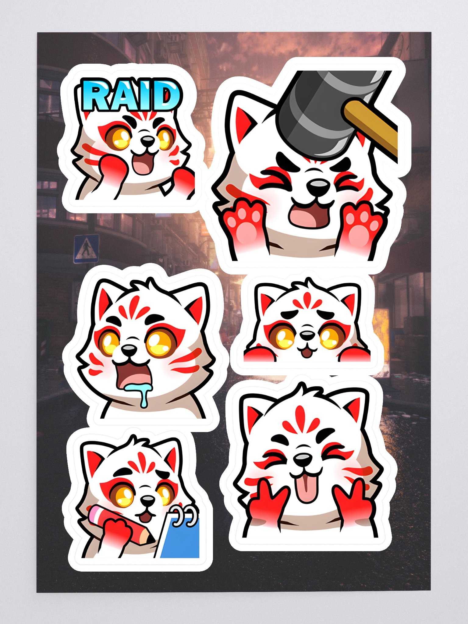 NikotaVR Sticker Sheet product image (3)