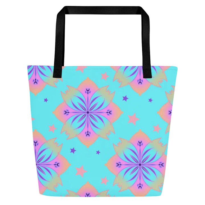 Pretty Pastel Bow Pattern All Over Print Tote product image (2)