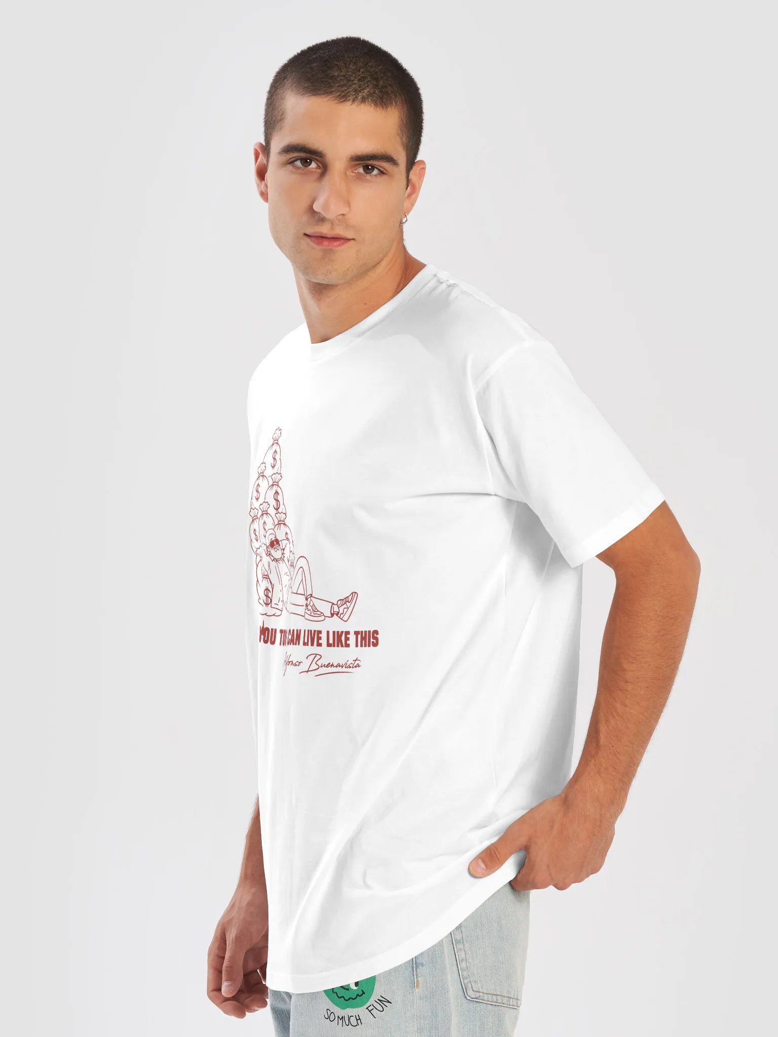 Alfonso Buenavista Tee — White product image (5)
