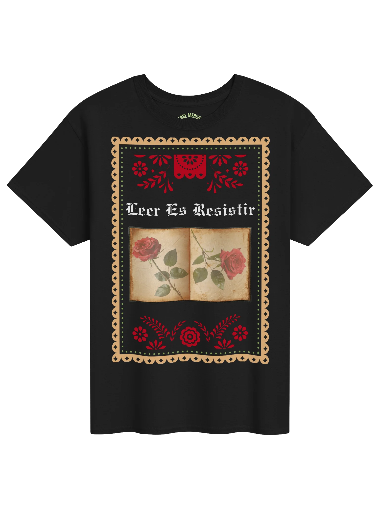 Leer Es Resistir Gothic Folk Tee product image (2)