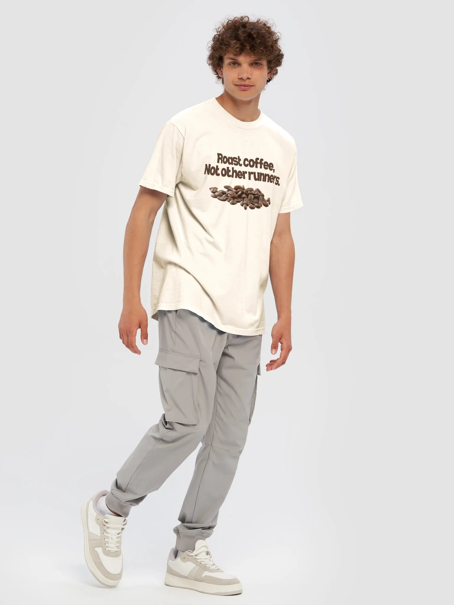Roast Coffee Runner T-Shirt product image (8)