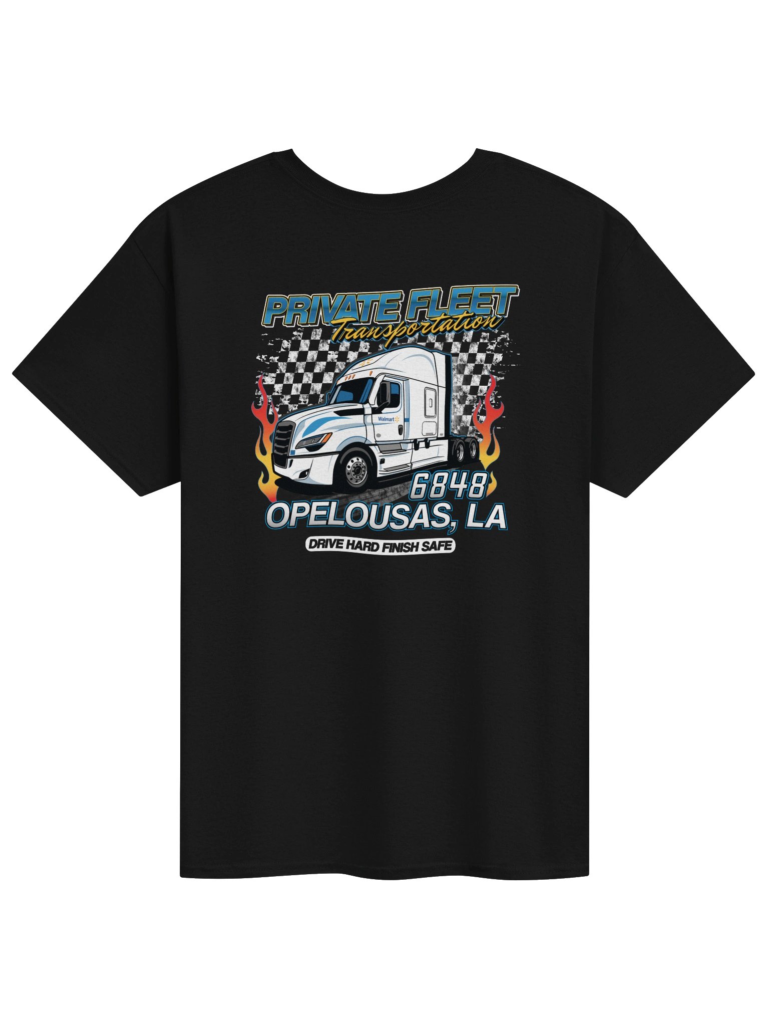 6848 Opelousas Private Fleet Racing Theme T-shirt product image (1)