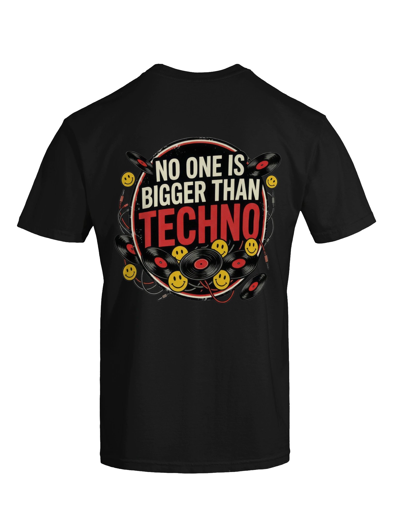 No One Is Bigger Than Techno Double Sided product image (8)