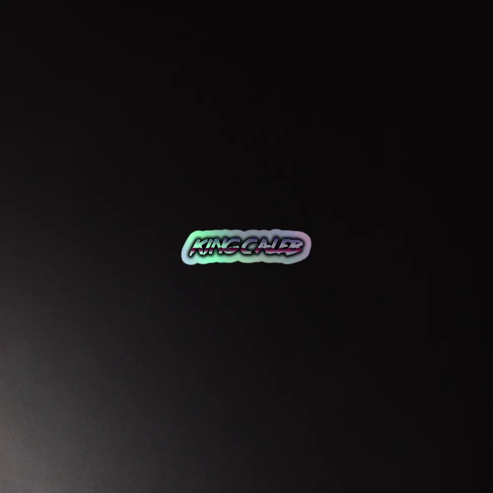 King Caleb Holo Sticker product image (2)