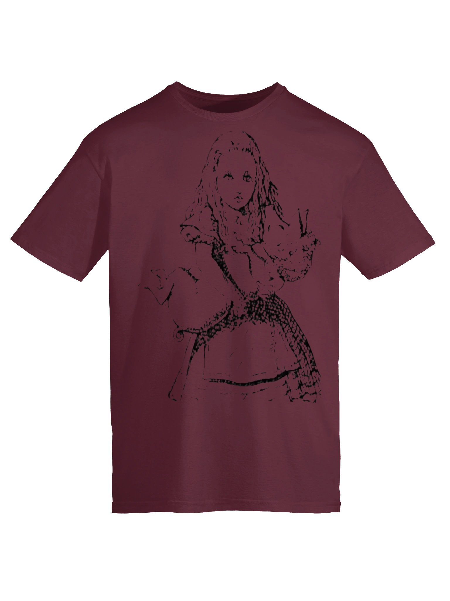 Alice Pig and Pepper Unisex Softstyle Cotton T-Shirt, Original John Tenniel Illustration product image (5)