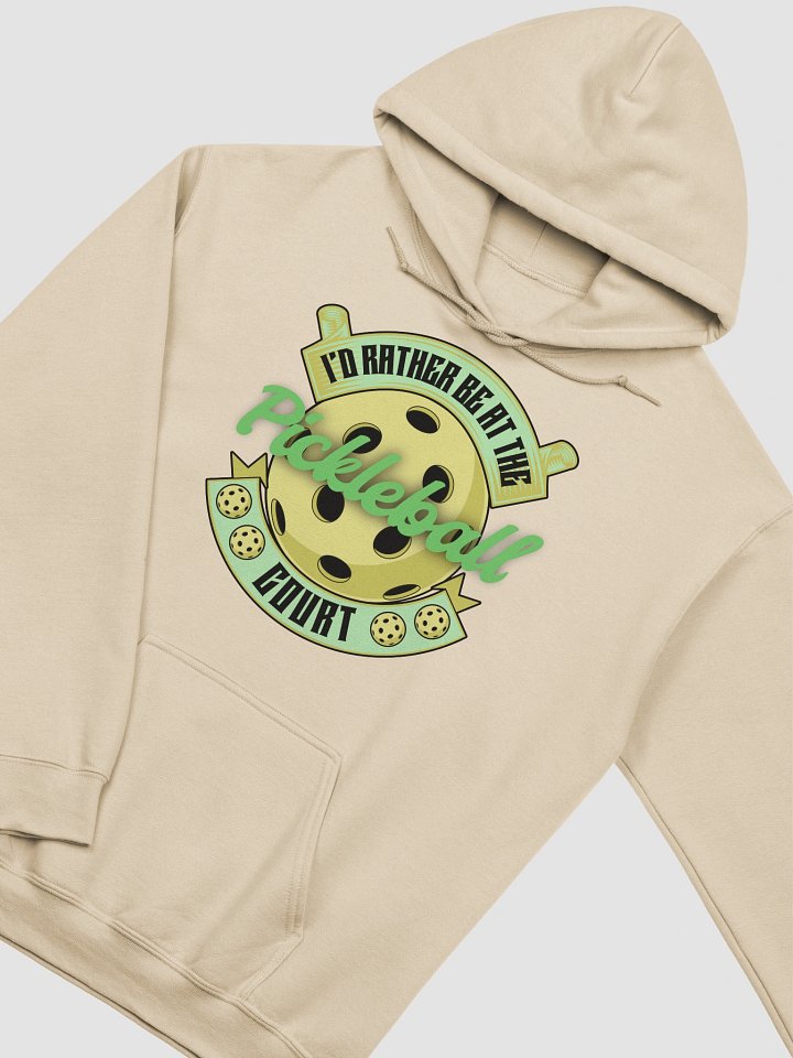 Id Rather Be At The Pickleball Court Bliss Hoodie product image (20)