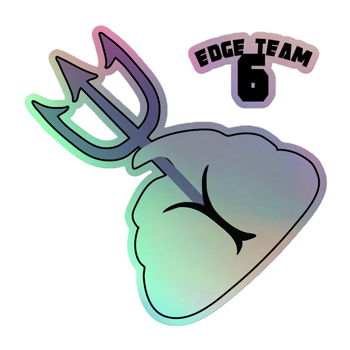 Edge Team 6 Holo Stickers product image (2)