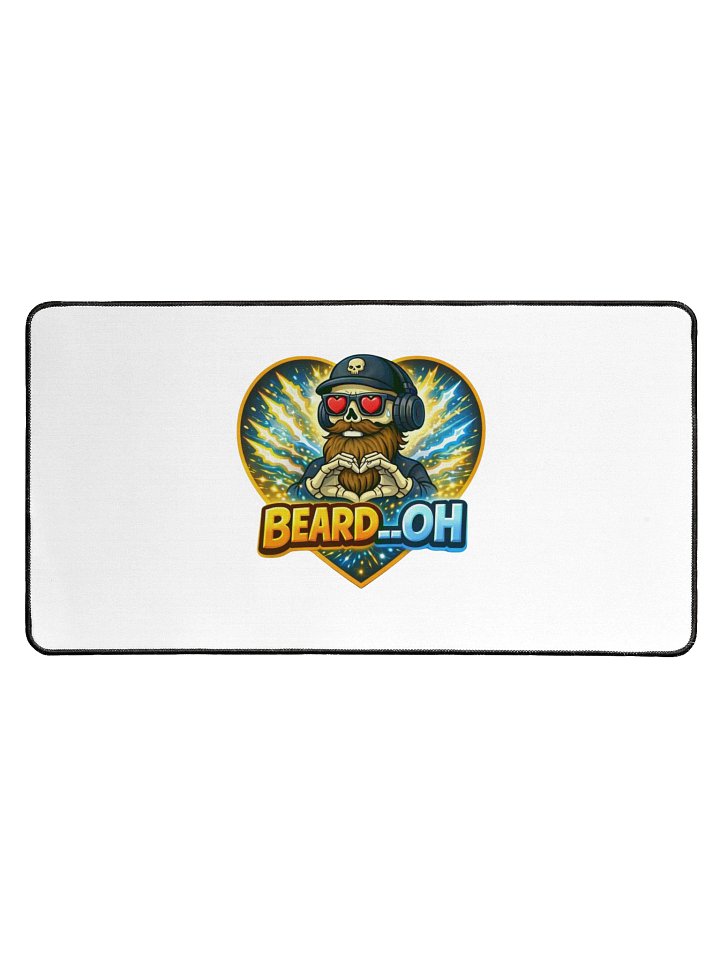 Beard__Oh Desk Mat product image (1)