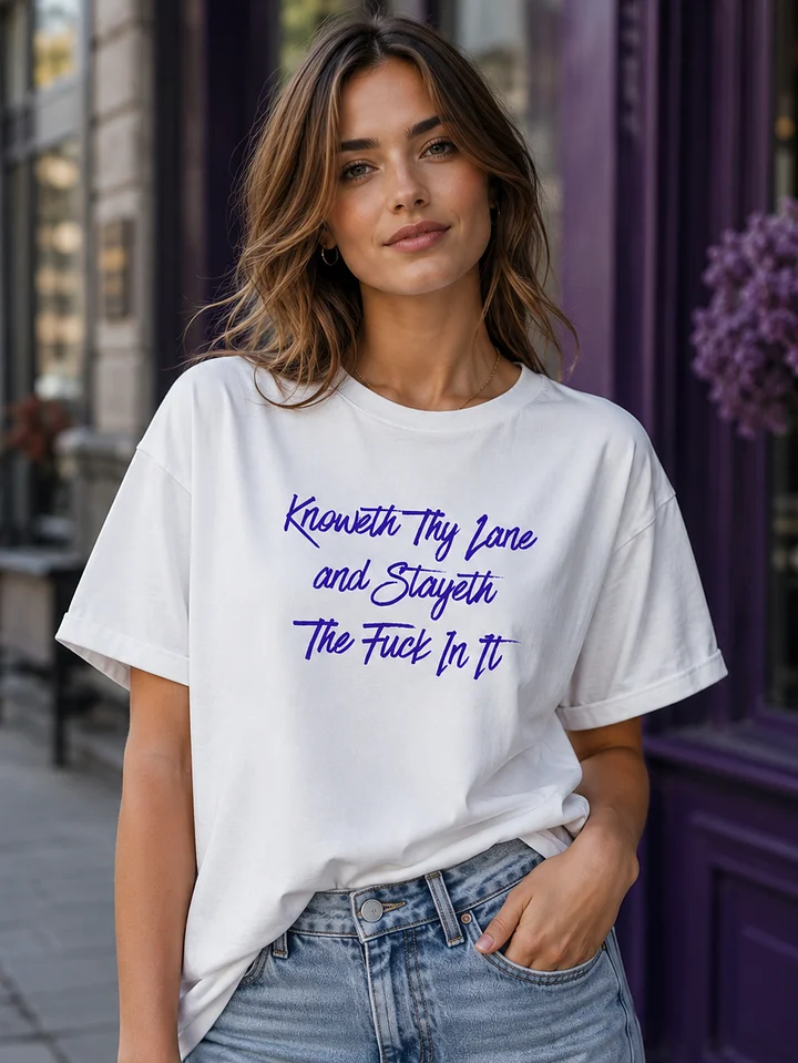 Knoweth Thy Lane Tee product image (1)