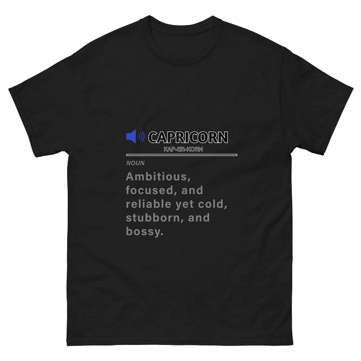 UNISEX ♑️ CAPRICORN VIBES TEE product image (2)