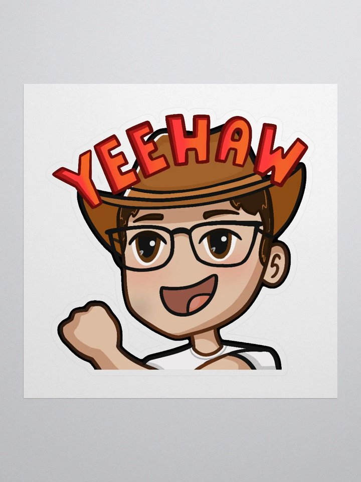 Yeehaw Emote Sticker product image (1)