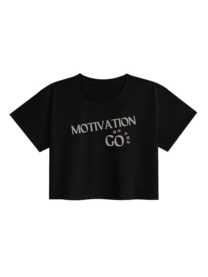 MOTIVATION ON THE GO- ARISE Women's Crop Top product image (1)