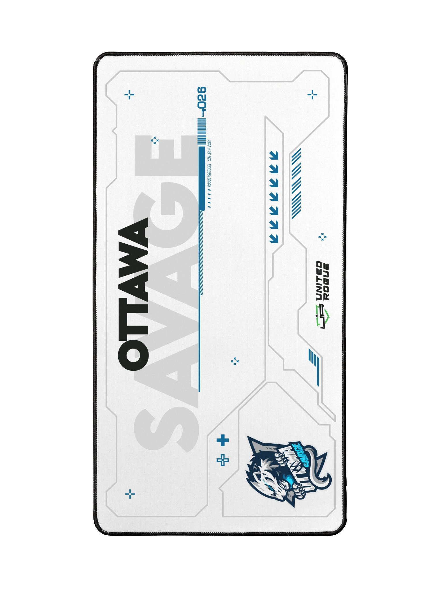 Ottawa Savage White Desk Mat product image (2)