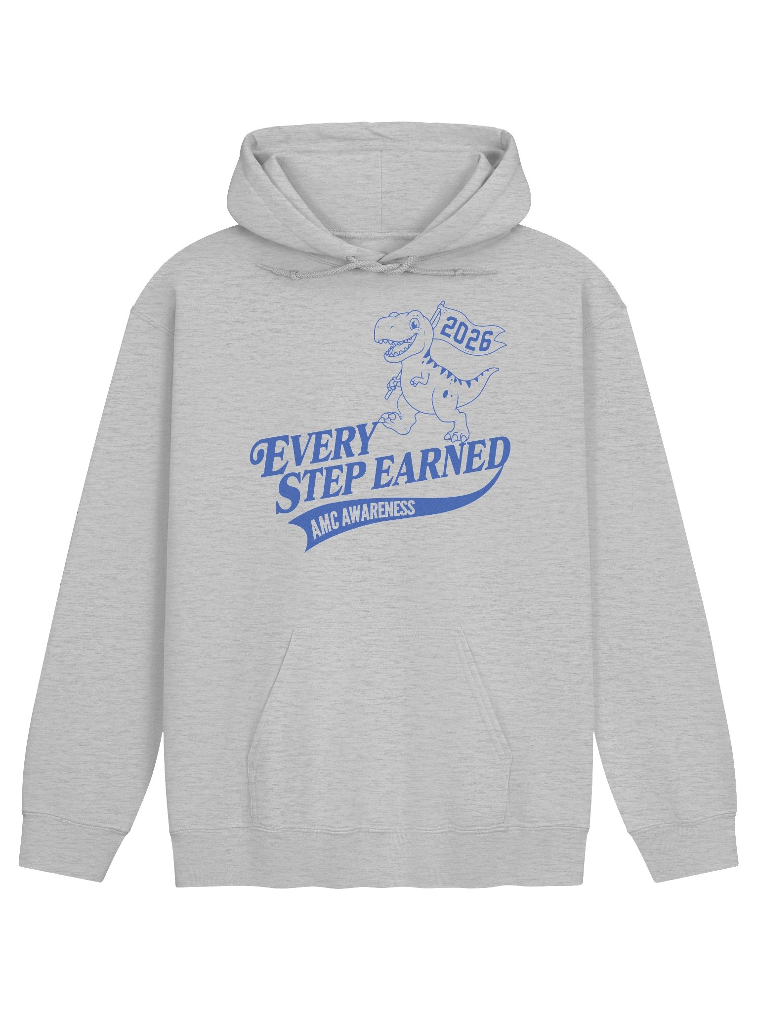 AMC Awareness: Every Step Earned - Single Color Unisex Hoodie product image (1)