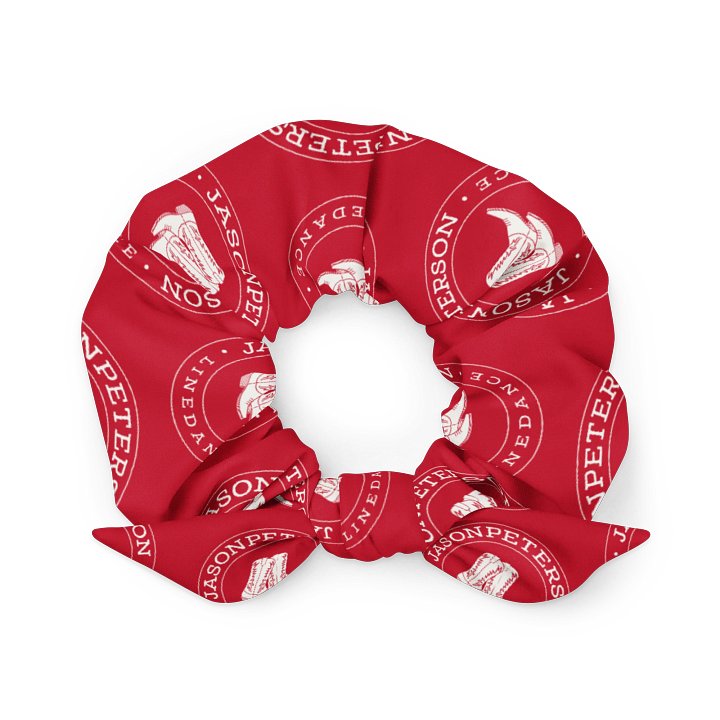 JPLinedance Red All-Over Scrunchie product image (1)