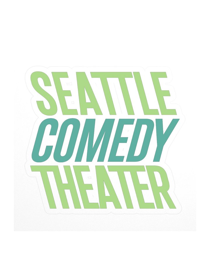 Seattle Comedy Theater Sticker product image (1)