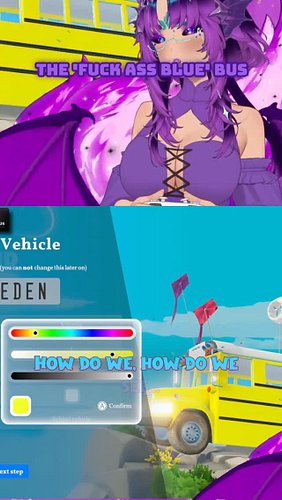 The 'Fuck Ass Blue' Bus #ladykeiravt #outboundgame #gamingfunny #streamermoments #KeiraLIVE #streamladder #KeiraCLIPS