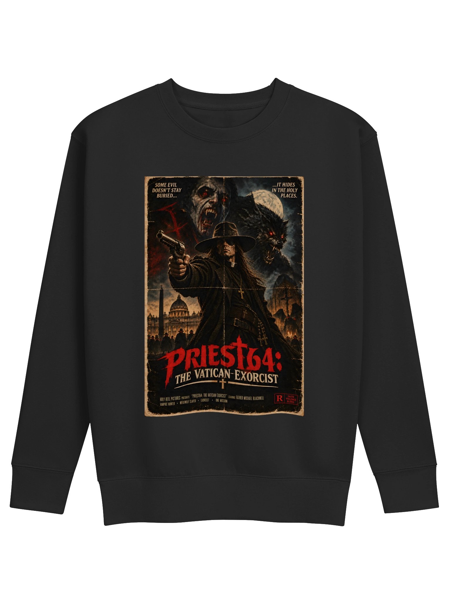 PRIEST64: THE VATICAN EXORCIST CREWNECK YO product image (1)