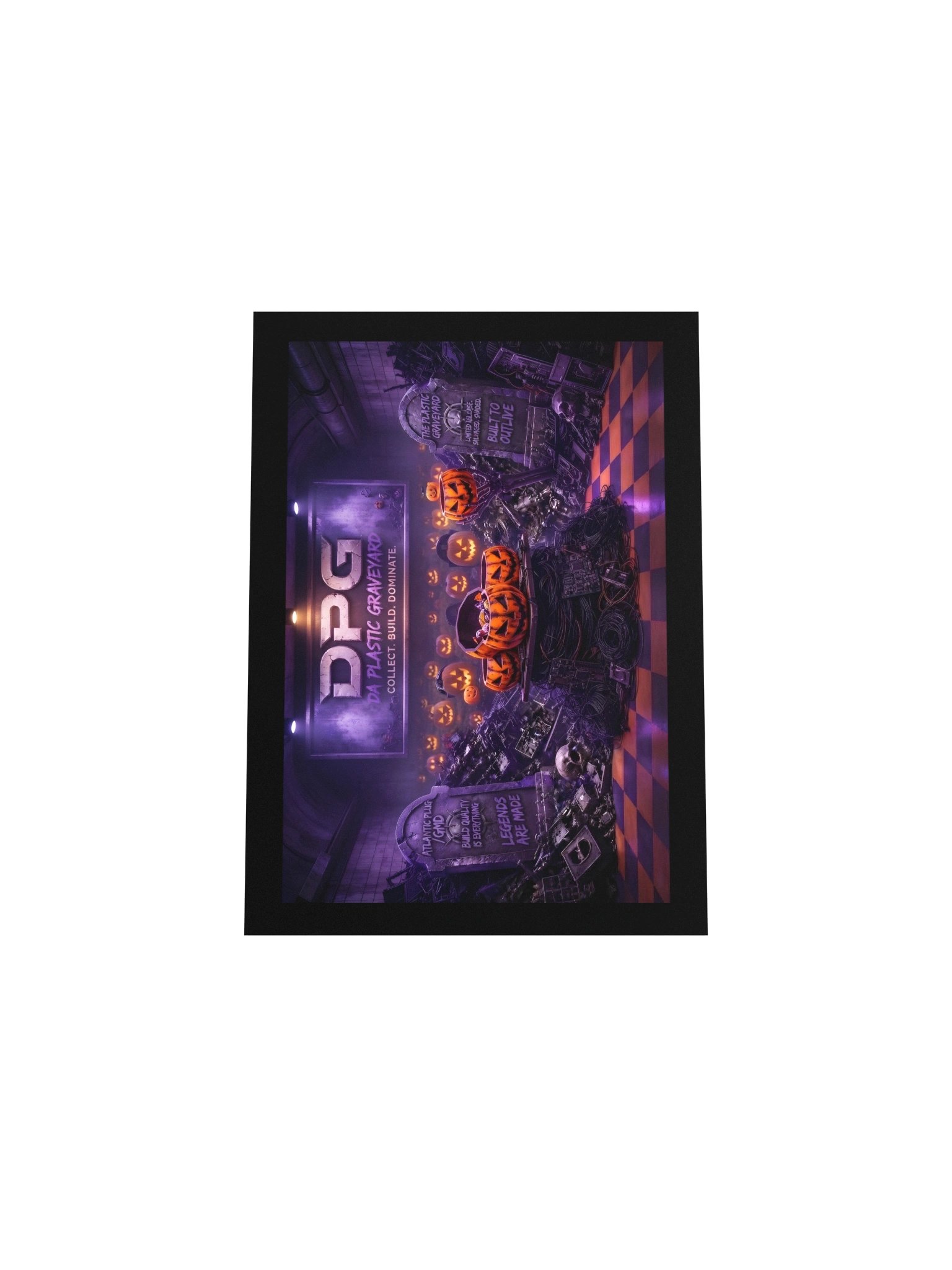 DA Plastic Graveyard Pumpkin Poster product image (4)