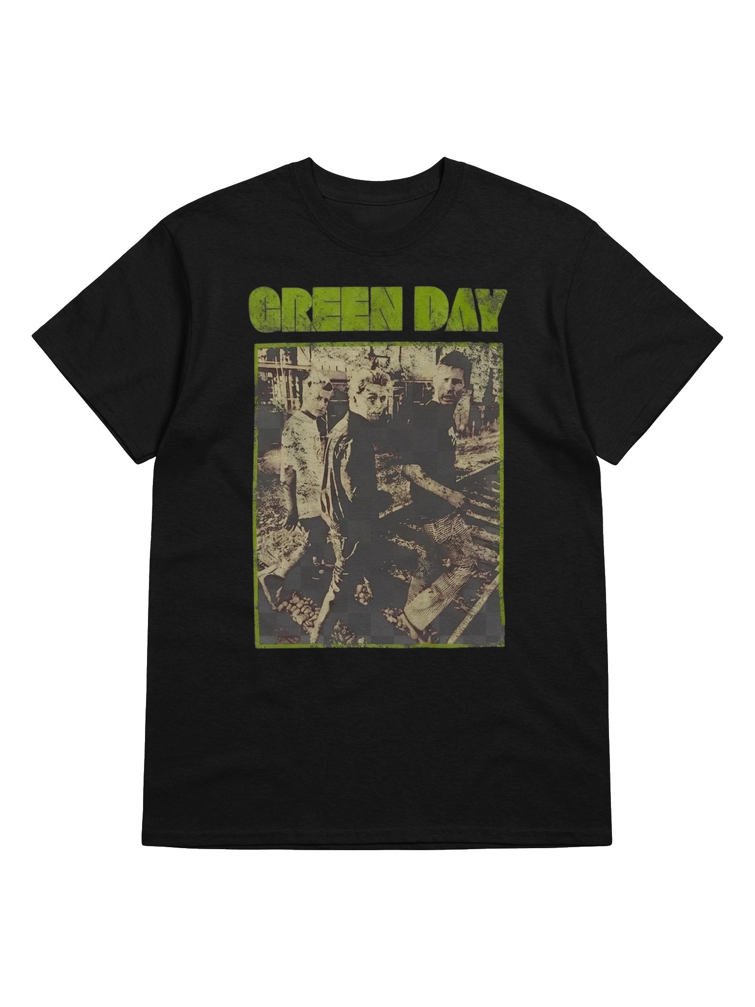 Green Day On The Radio Photo T-Shirt product image (1)