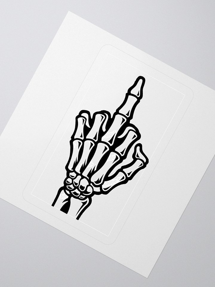 Sassy Skeletal Gesture Stickers product image (4)
