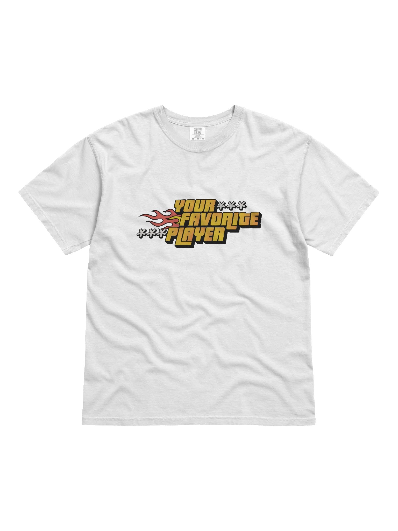 YOUR FAVORITE PLAYER TEE - WHITE product image (1)