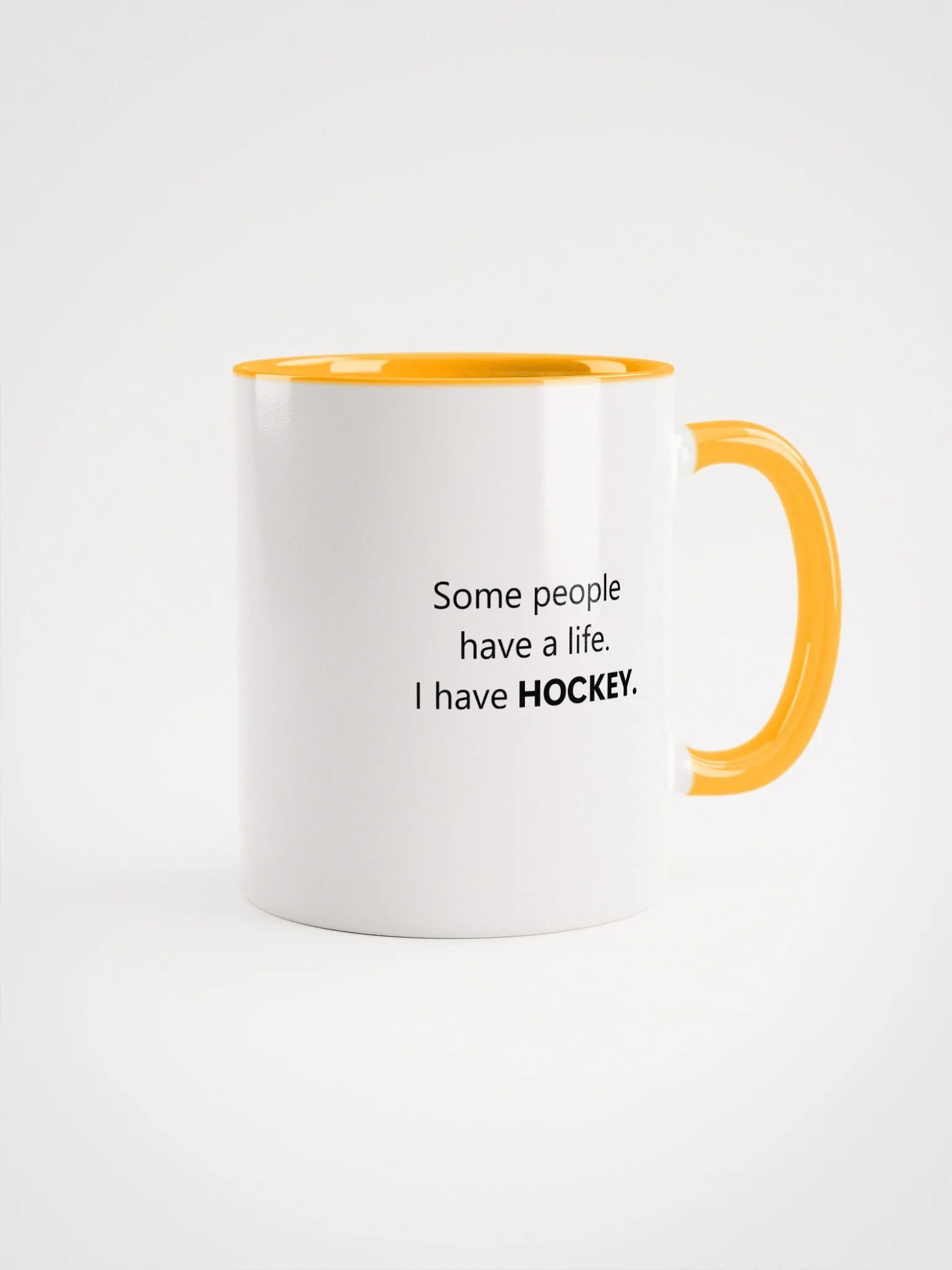 Grey logo Hockey Life mug product image (2)