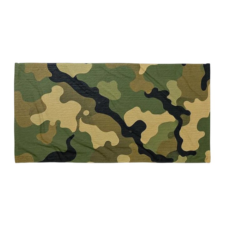 Army Camo Sublimated Towel product image (1)